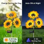 Sunflower Solar Lights 🌻