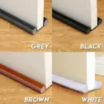 Door Bottom Seal Strip Stopper