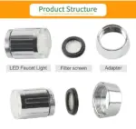 3 Color LED Water Faucet Light