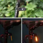 Night Riding Safety Running Water Pilot Tail Light