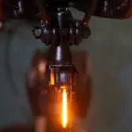 Night Riding Safety Running Water Pilot Tail Light