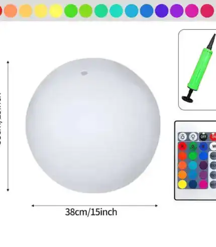 LED Light 16 Colors Luminous Beach Ball