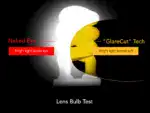 Headlight Glasses with "GlareCut" Technology