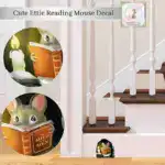 Creative Mouse-Themed Wall Decals for Home Decor