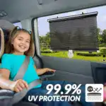 Retractable Window Roller Sunshade - Image 7