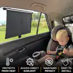 Retractable Window Roller Sunshade - Image 8