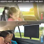 Retractable Window Roller Sunshade - Image 9