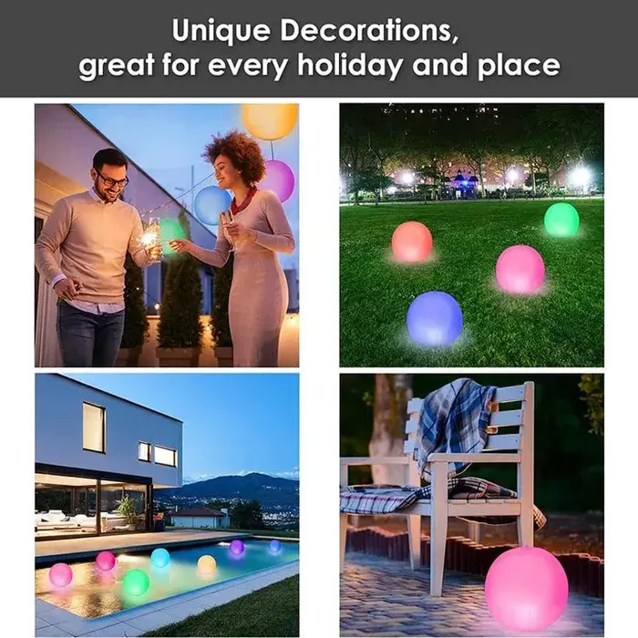 Glow Ball in Use