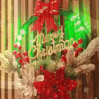 LED Wreath Decoration