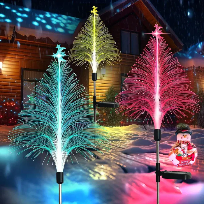 Solar Christmas Tree Lights